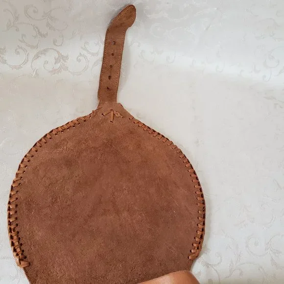 Large Genuine Leather Hand Tooled Backpack.  Handmade. Quality Craftsmanship - Picture 12 of 13